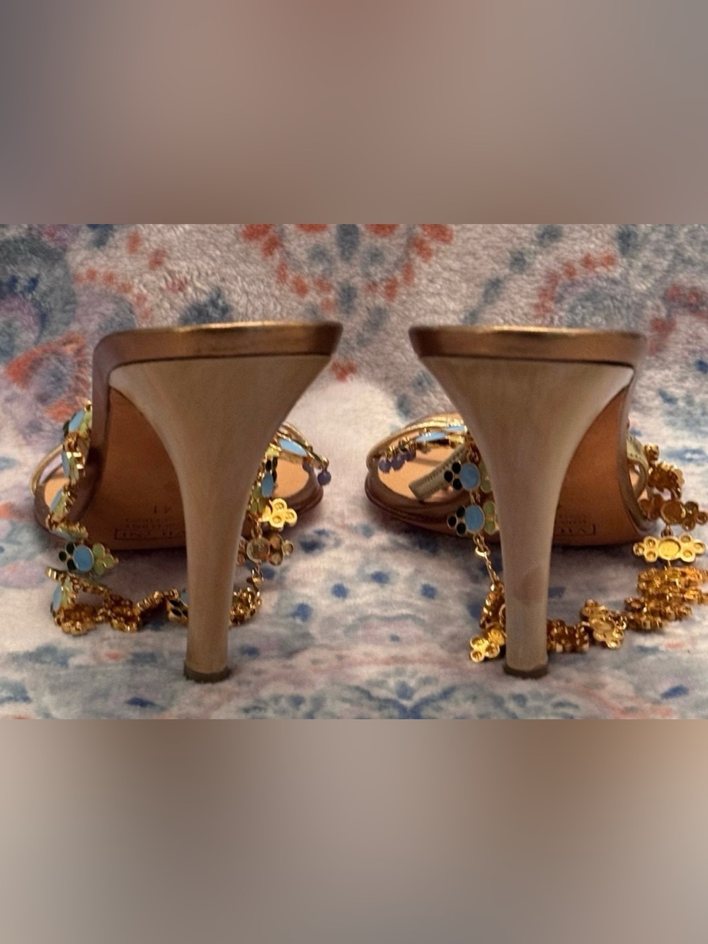 GIUSEPPE ZANOTTI GLADIATOR SANDALS SIZE 41 - Picture 7 of 12